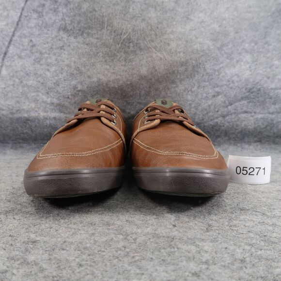 Call It Spring Shoes Mens 13 Casual Oxford Sneaker Chukka Lace Up Classic Brown - Picture 3 of 15